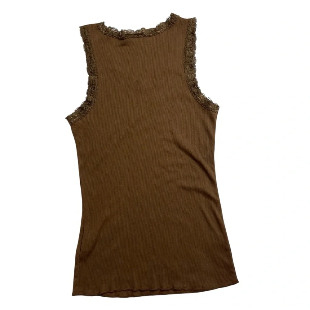 Y2K Tank Top Lace Horse Medium - Picture 6 of 10
